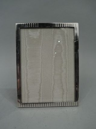 Antique American Art Deco Sterling Silver Picture Frame