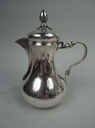 Antique Italian Neoclassical Silver Coffeepot C 1820