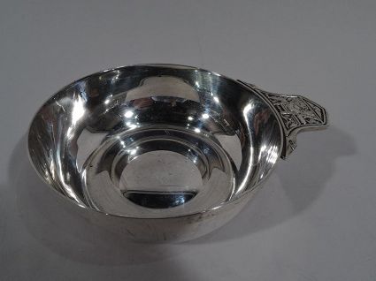 Tiffany American Sterling Silver Porringer with Old King Cole