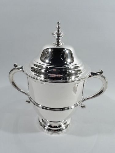 Large Traditional Classical Covered Urn Trophy Cup by Currier & Roby