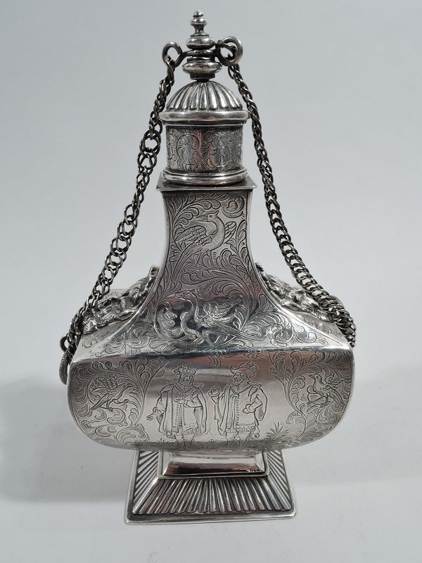 European Silver Flagon After the Antique