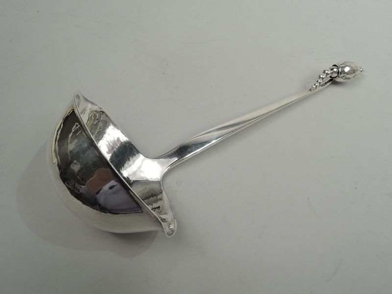 Georg Jensen Blossom Sterling Silver Soup Ladle