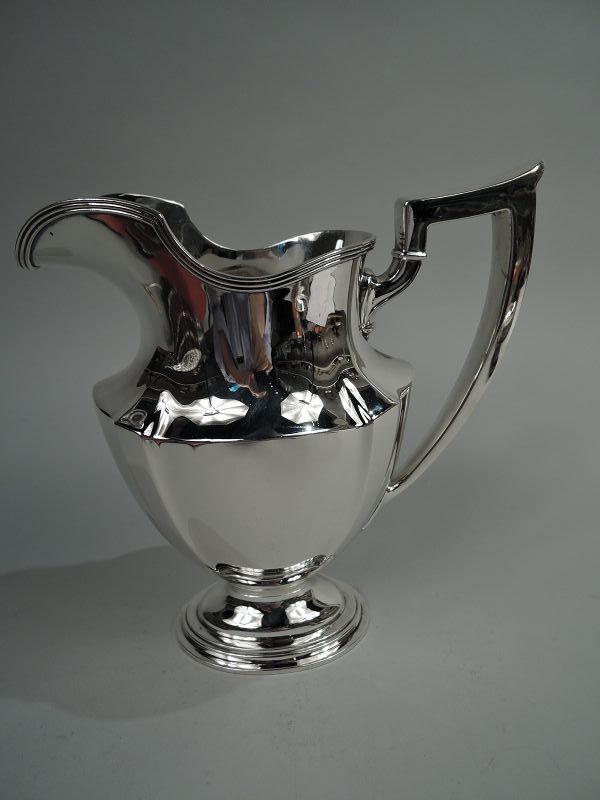 Gorham Plymouth Sterling Silver Water Pitcher 1909