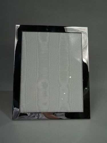 Large Tiffany American Modern Sterling Silver Picture Frame