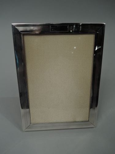 International American Art Deco Sterling Silver Picture Frame