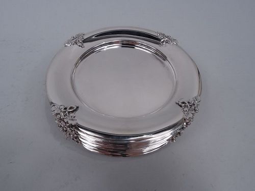 Set of 12 Fisher Alexandria Sterling Silver Bread & Butter Plates