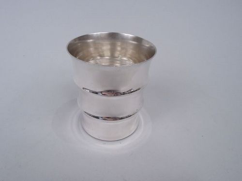Tiffany American Modern Sterling Silver Tumbler Barware Cup