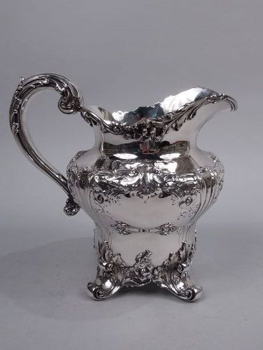 JE Caldwell American Edwardian Classical Sterling Silver Water Pitcher