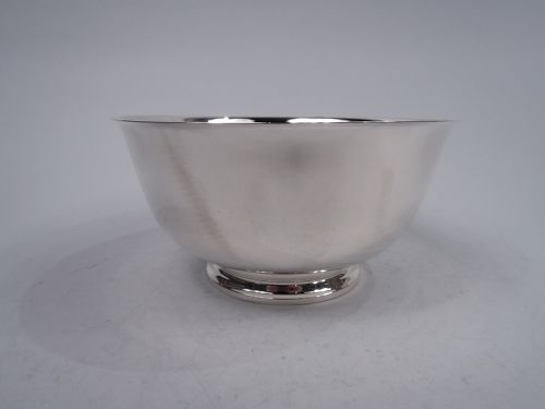 Tiffany Traditional Sterling Silver Colonial Revival Revere Bowl