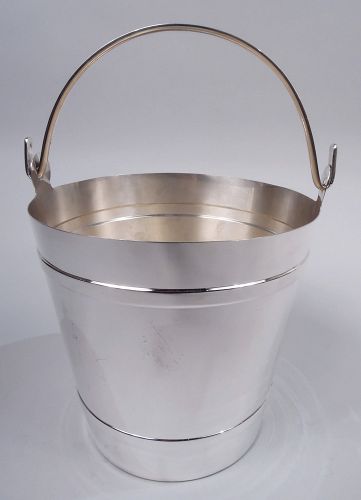 Tiffany Modern Sterling Silver Ice Bucket