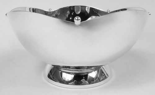 Cartier American Art Deco Sterling Silver Bowl